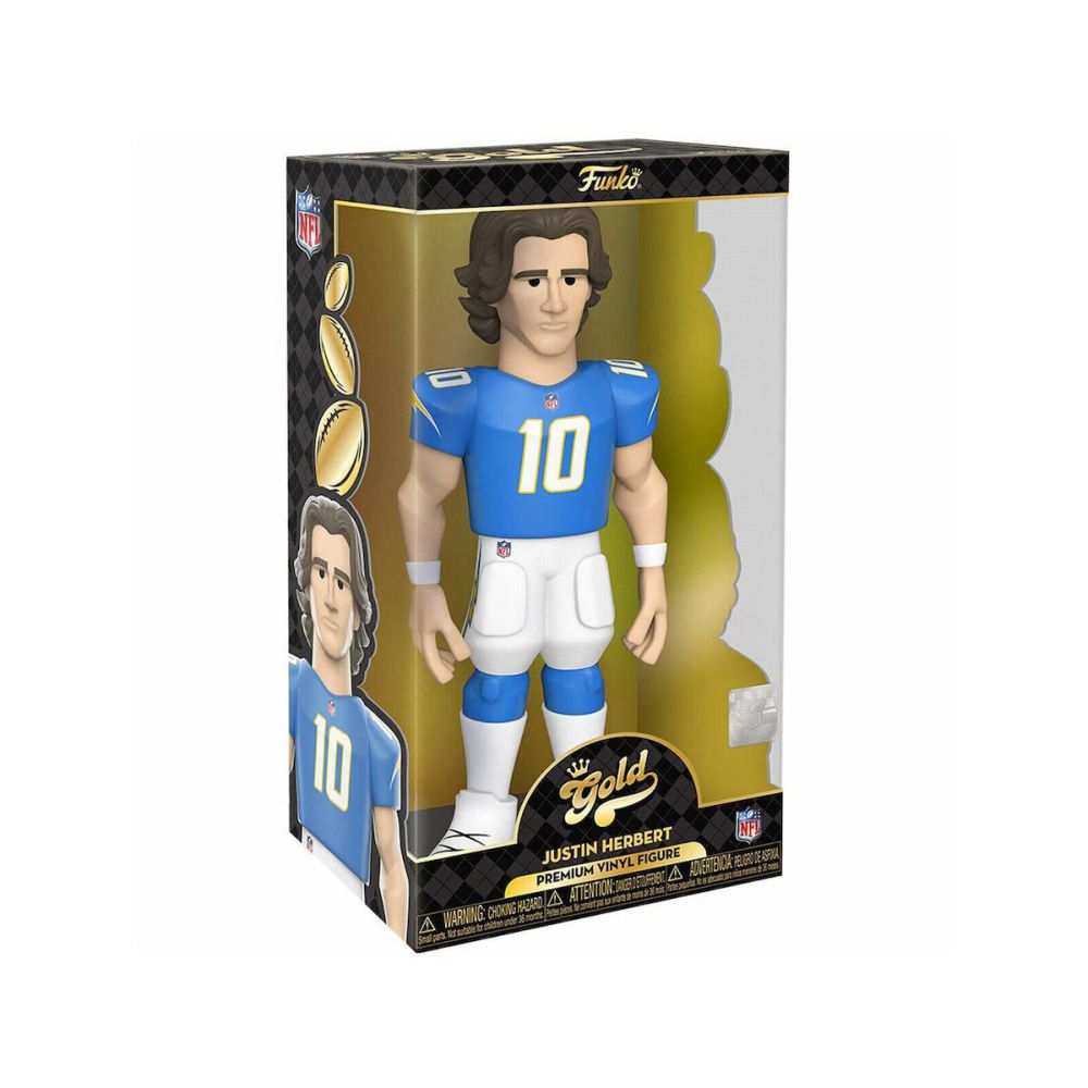 Funko Gold NFL: Chargers - Justin Herbert* Premium Vinyl Figure (5")