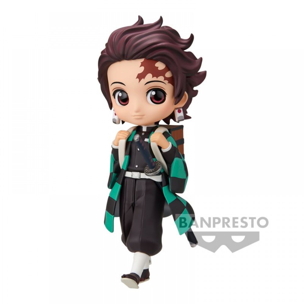 Banpresto Q Posket Petit: Demon Slayer Kimetsu No Yaiba - Tanjiro Kamado Vol.6 (Ver:A) Figure (7cm) (18602)