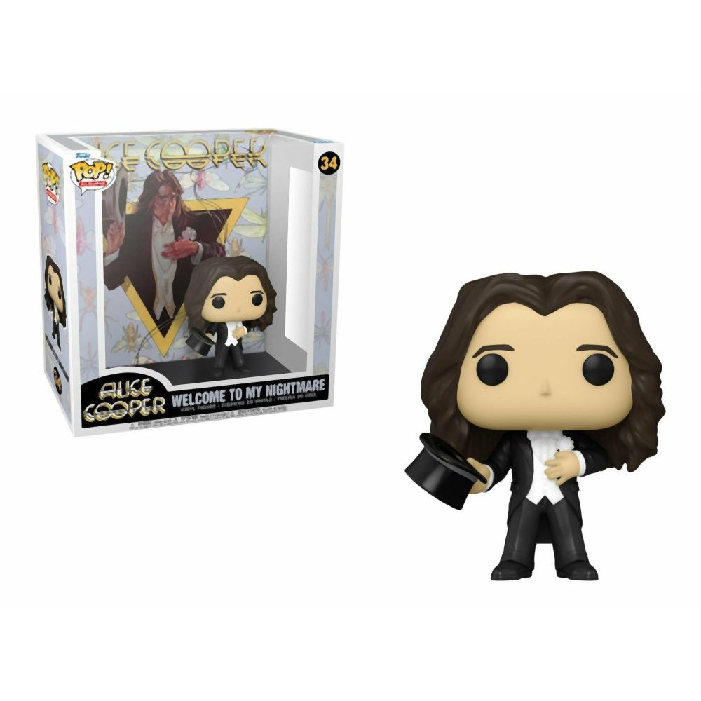 Funko Pop! Albums: Alice Cooper - Welcome to My Nightmare #34 Vinyl Figure