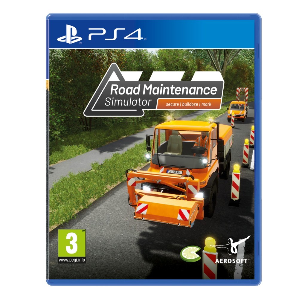 PS4 Road Maintenance Simulator