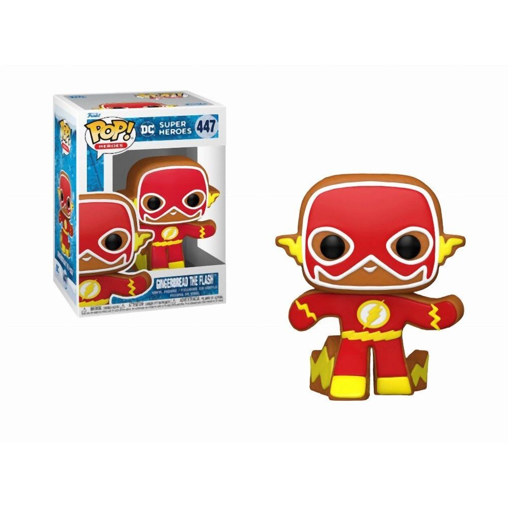 Funko Pop! Heroes: DC Super Heroes Holiday - Gingerbread The Flash #447 Vinyl Figure