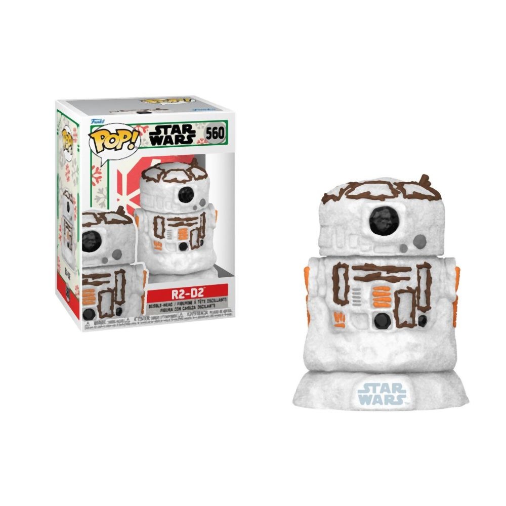 Funko Pop! Disney Star Wars: Holiday - R2-D2 (SNWMN) #560 Bobble-Head Vinyl Figure