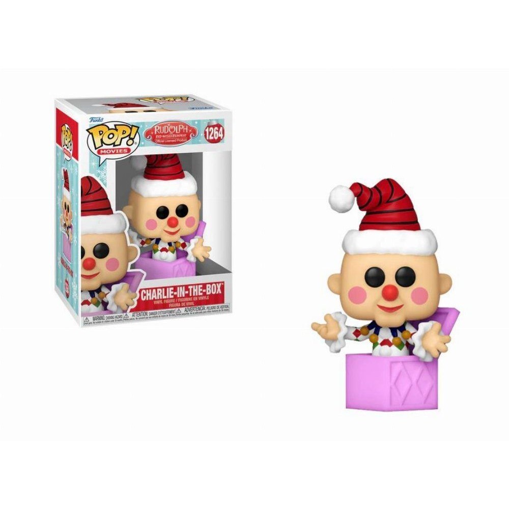 Funko Pop! Movies: Rudolph The Red-Nosed Reindeer - Charlie-in-the-Box #1264 Vinyl Figure