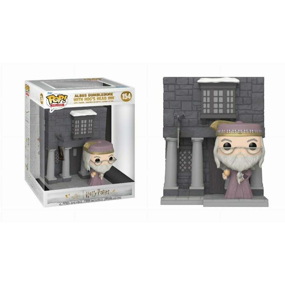 Funko Pop! Deluxe: Harry Potter Chamber of Secrets Anniversary 20th - Albus Dumbledore with Hog's Head Inn #154 Vinyl Figure