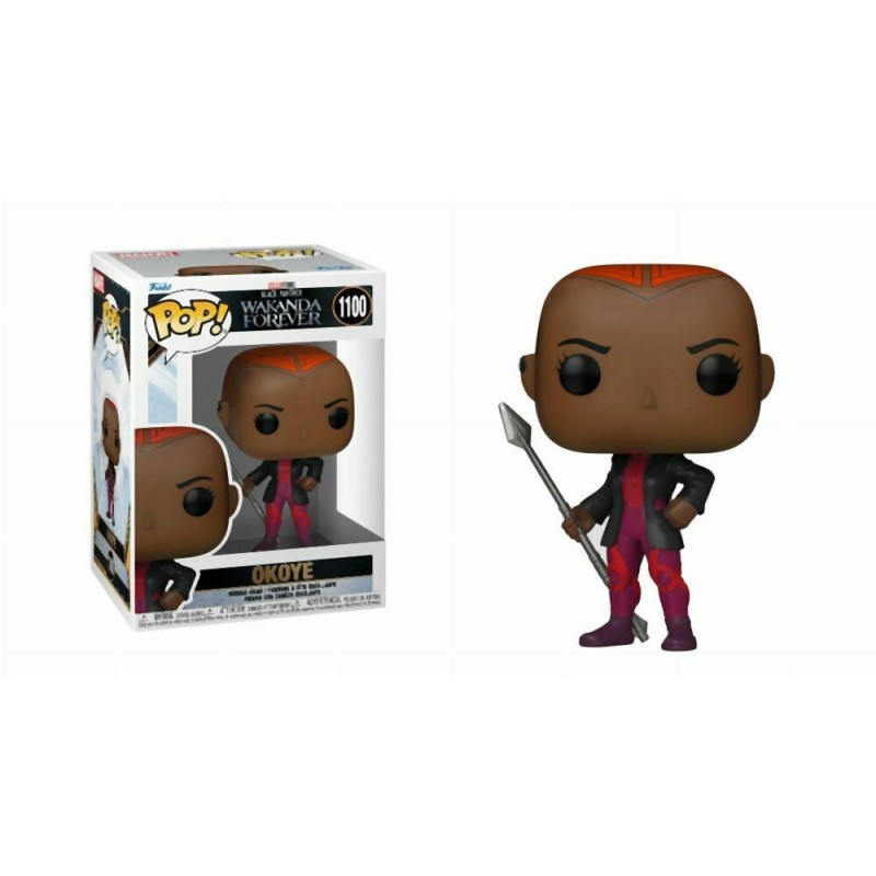 Funko Pop! Marvel: Black Panther Wakanda Forever - Okoye #1100 Bobble-Head Vinyl Figure