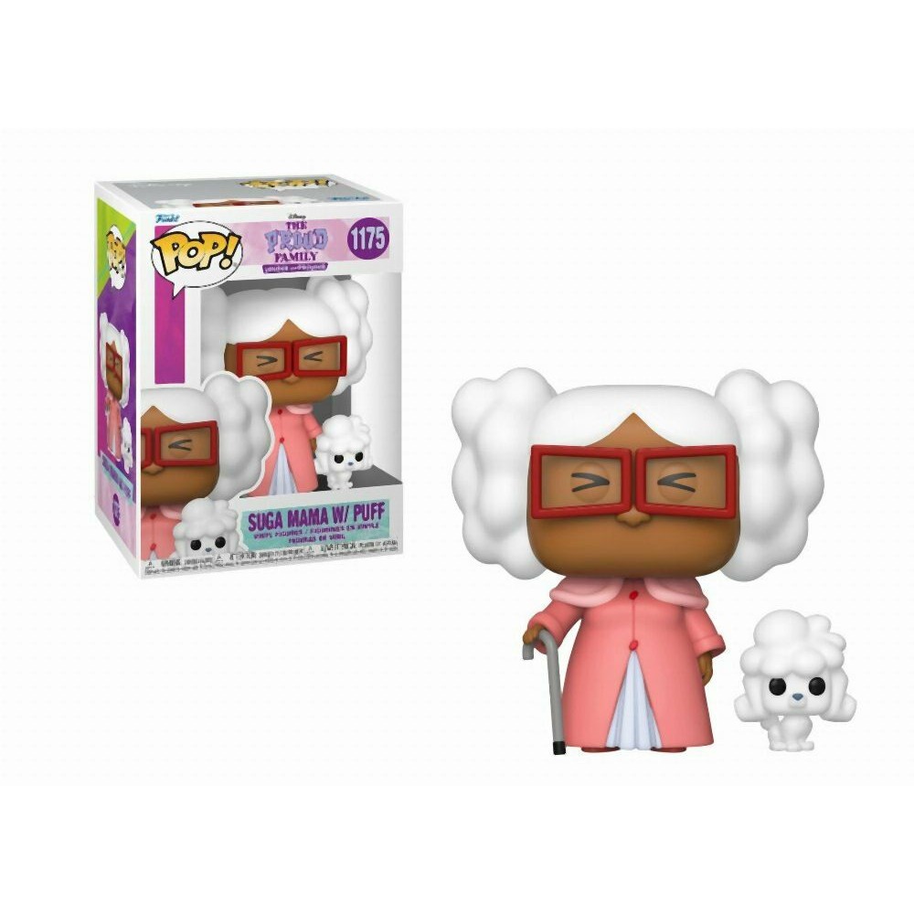 Funko Pop! Disney: Proud Family S1 - Suga Mama with Puff #1175 Vinyl Figure