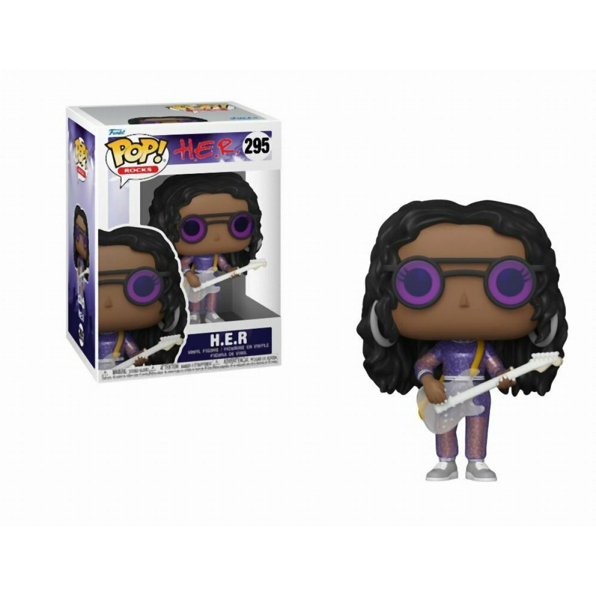 Funko Pop! Rocks: H.E.R - H.E.R #295 Vinyl Figure