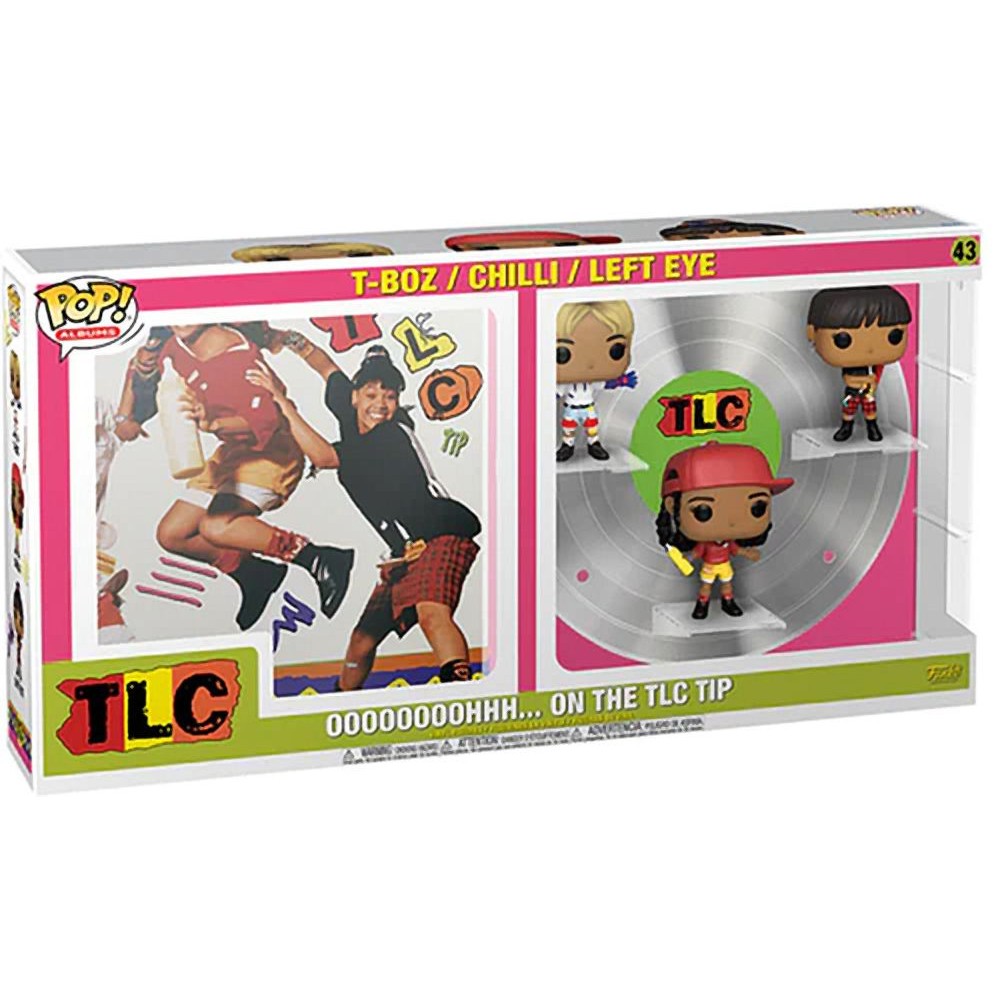 Funko Pop! Albums Deluxe: TLC - Oooooooohhh... on the TLC Tip (T-Boz / Chilli / Left Eye) #43 Vinyl Figures