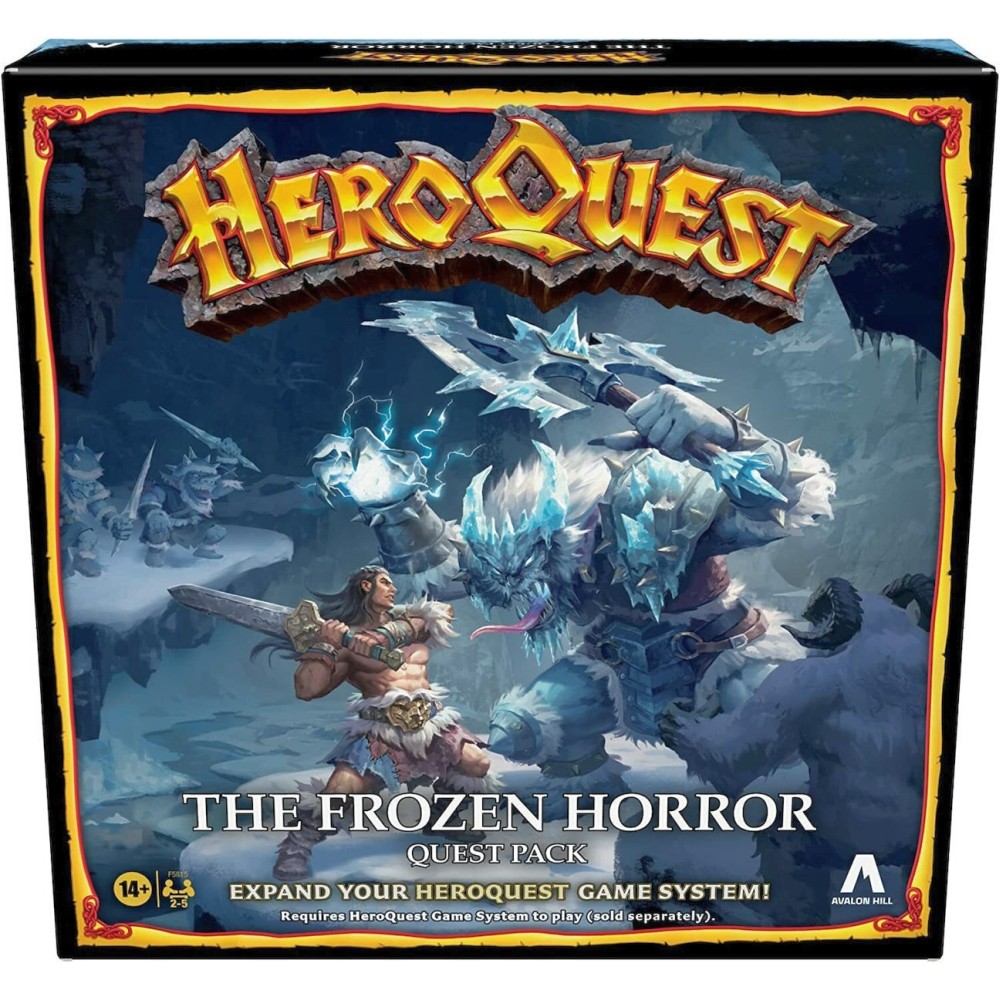 Hasbro Avalon Hill HeroQuest: The Frozen Horror Quest Pack (Expansion) (English Language) (F5815UU0)
