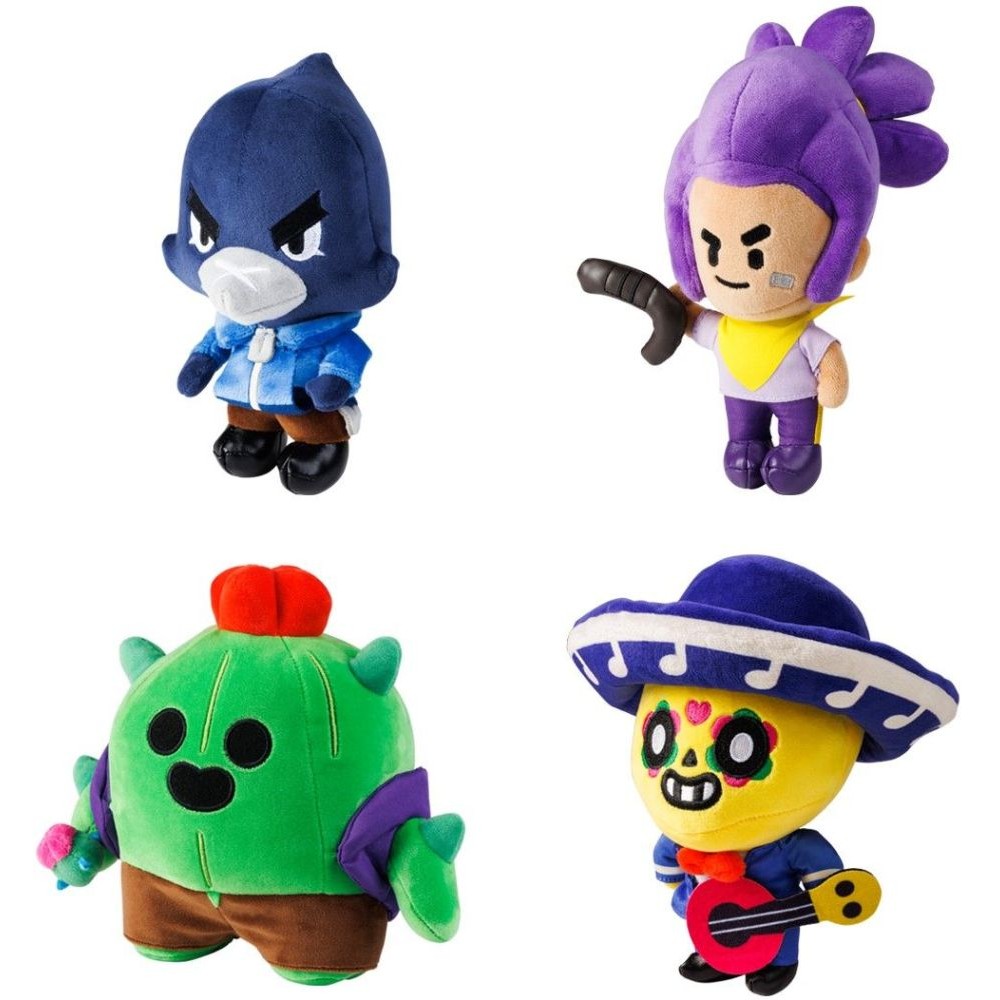 P.M.I. Brawl Stars Plush Buddy 20cm (S1) (Random) (BRW7014)