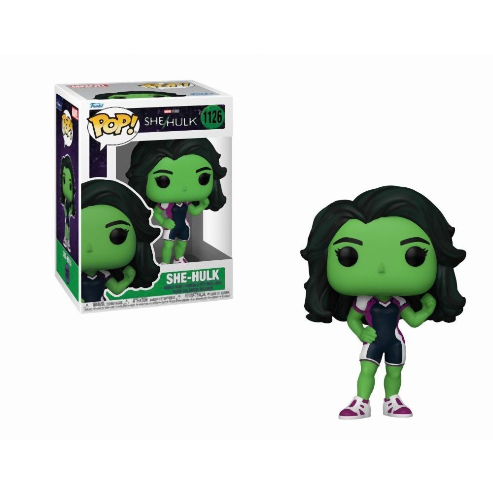 Funko Pop! Marvel: She-Hulk - She-Hulk #1126 Bobble-Head Vinyl Figure