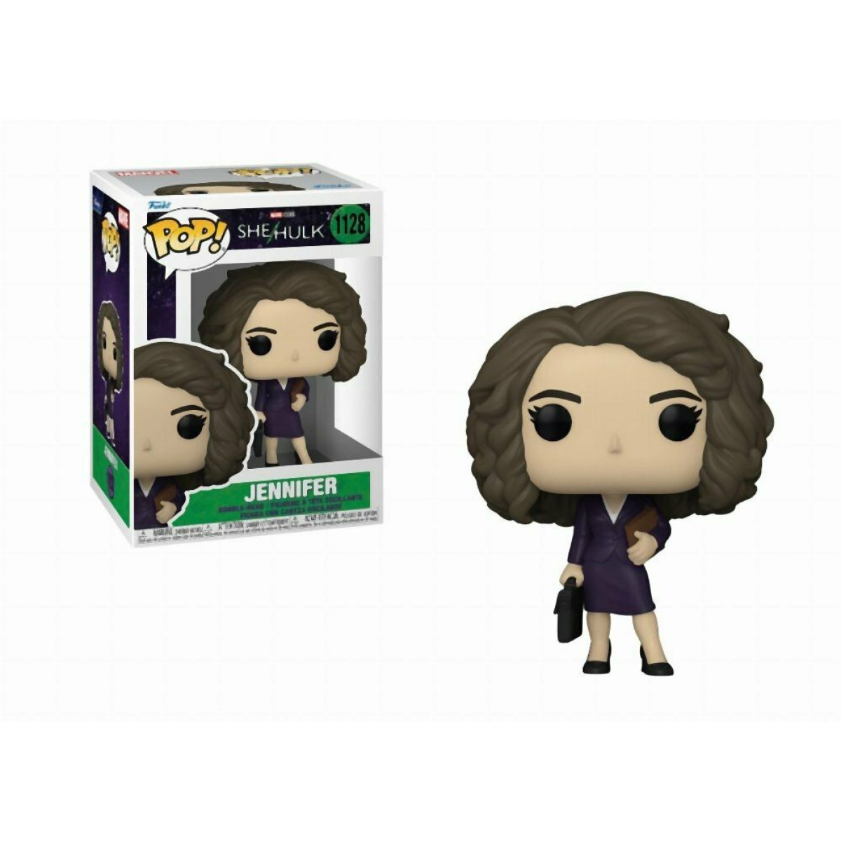Funko Pop! Marvel: She-Hulk - Jennifer #1128 Bobble-Head Vinyl Figure