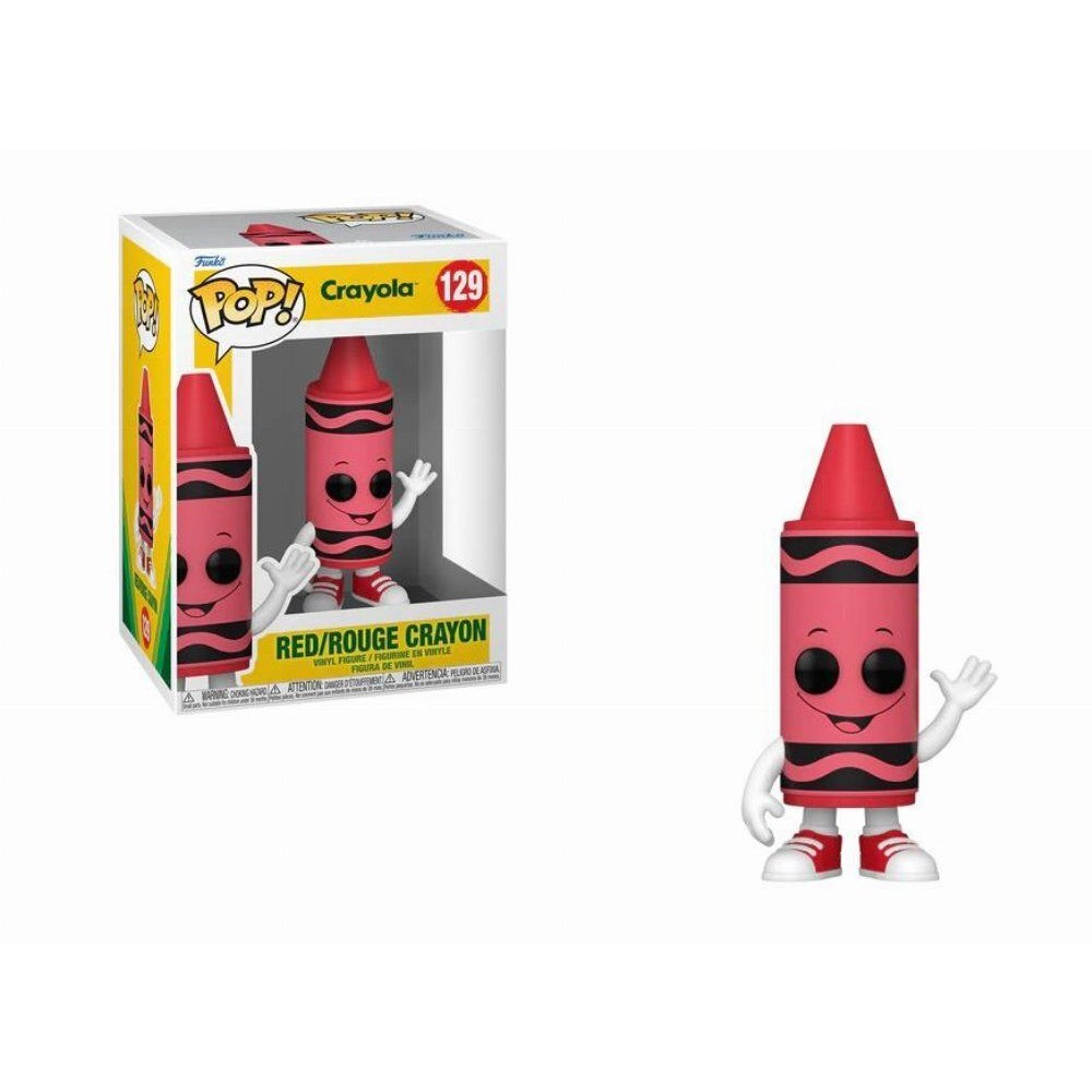Funko Pop! Crayola - Red/Rouge Crayon #129 Vinyl Figure