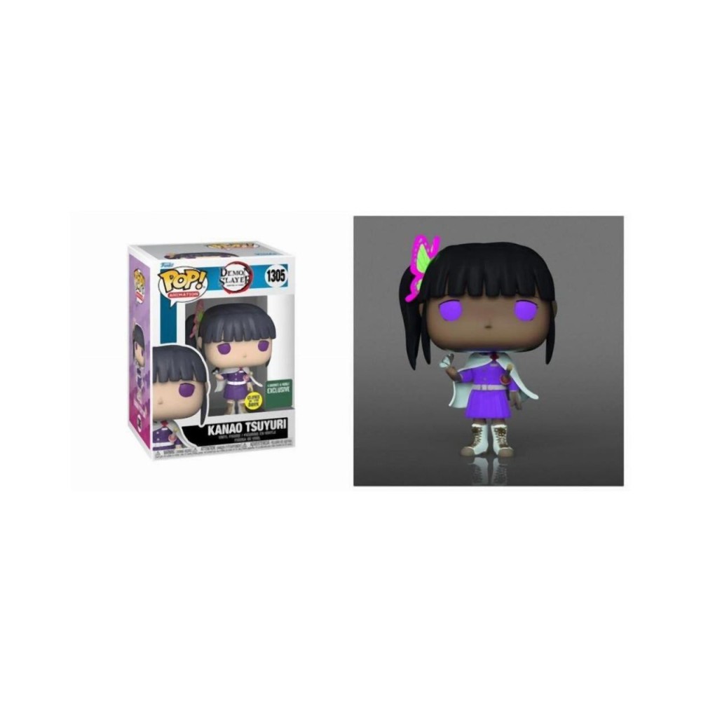 Funko Pop! Animation: Demon Slayer Kimetsu No Yaiba S2 - Kanao Tsuyuri (Glows in the Dark) (Special Edition) #1305 Vinyl Figure Funko Pop! Animation: Demon Slayer Kimetsu No Yaiba S2 - Kanao Tsuyuri (Glows in the Dark) (Special Edition) #1305 Vinyl Figure
