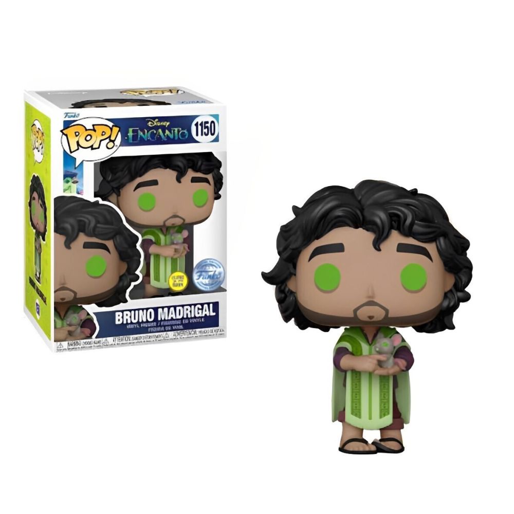 Funko Pop! Disney: Encanto - Bruno Madrigal (Glows in the Dark) (Special Edition) #1150 Vinyl Figure