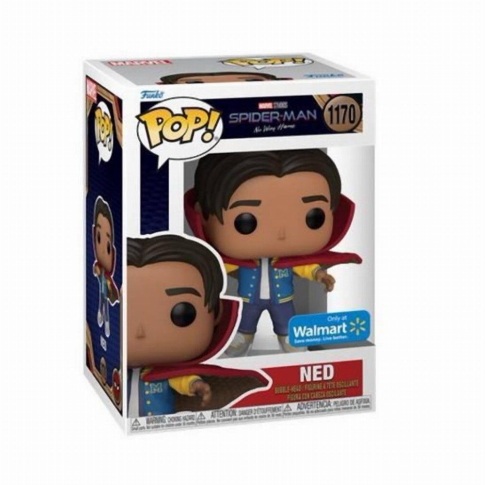 Funko Pop! Marvel: Spider-Man No Way Home - Ned (with Cloak) (Special Edition) #1170 Bobble-Head Vinyl Figure