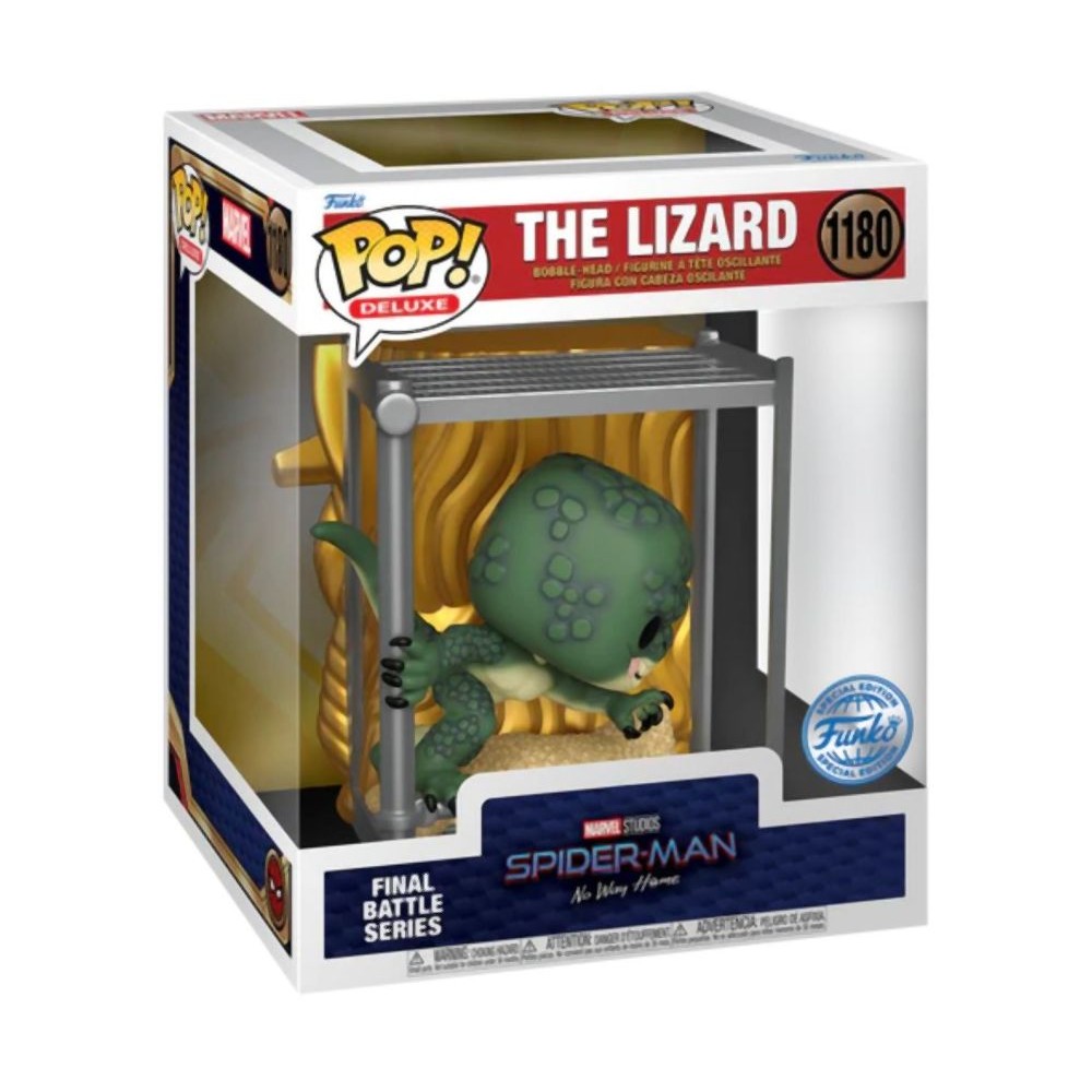 Funko Pop! Deluxe: Marvel: Spider-Man No Way Home - The Lizard (Special Edition) #1180 Bobble-Head Vinyl Figure