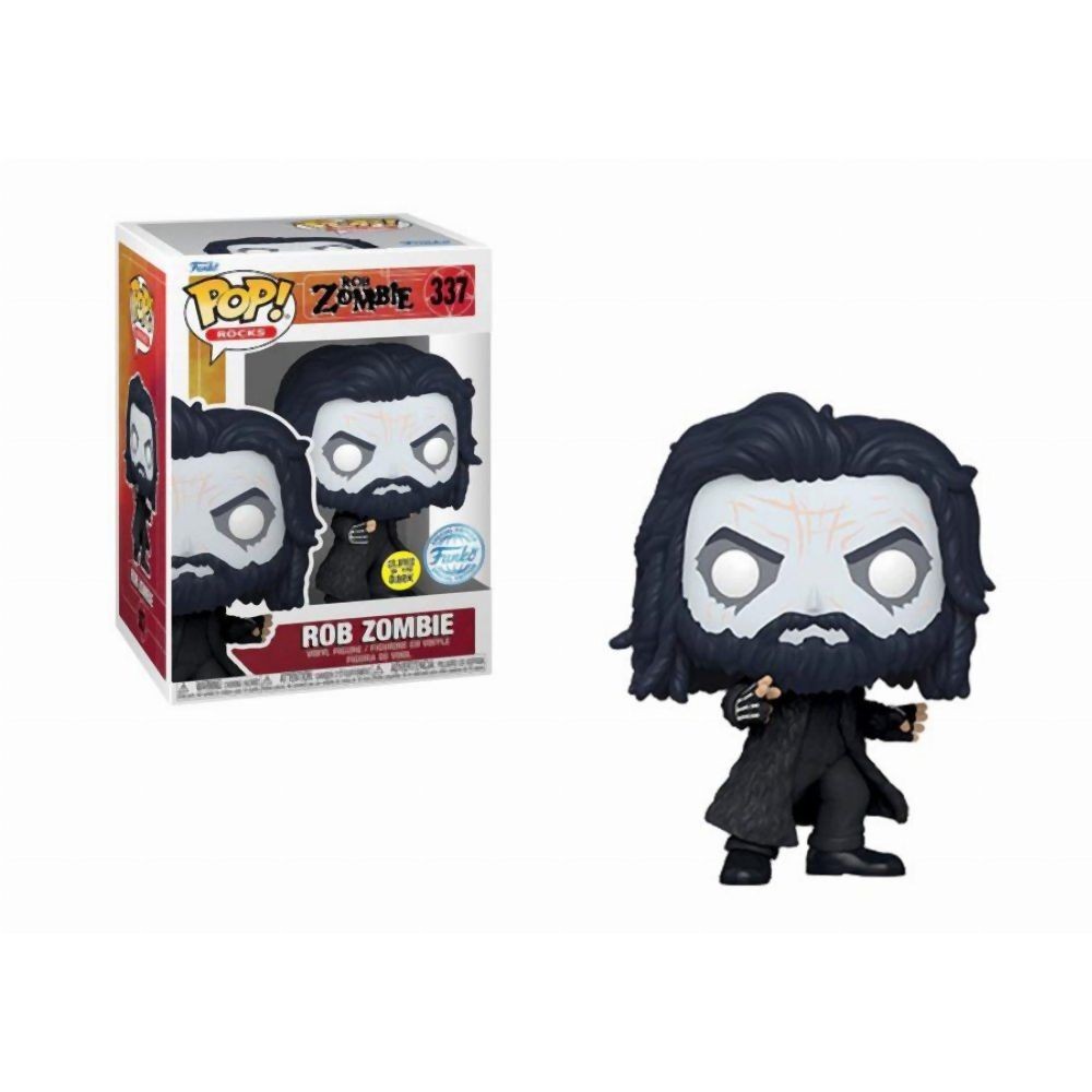 Funko Pop! Rocks: Rob Zombie (Dragula) (Glows in the Dark) (Special Edition) #337 Vinyl Figure