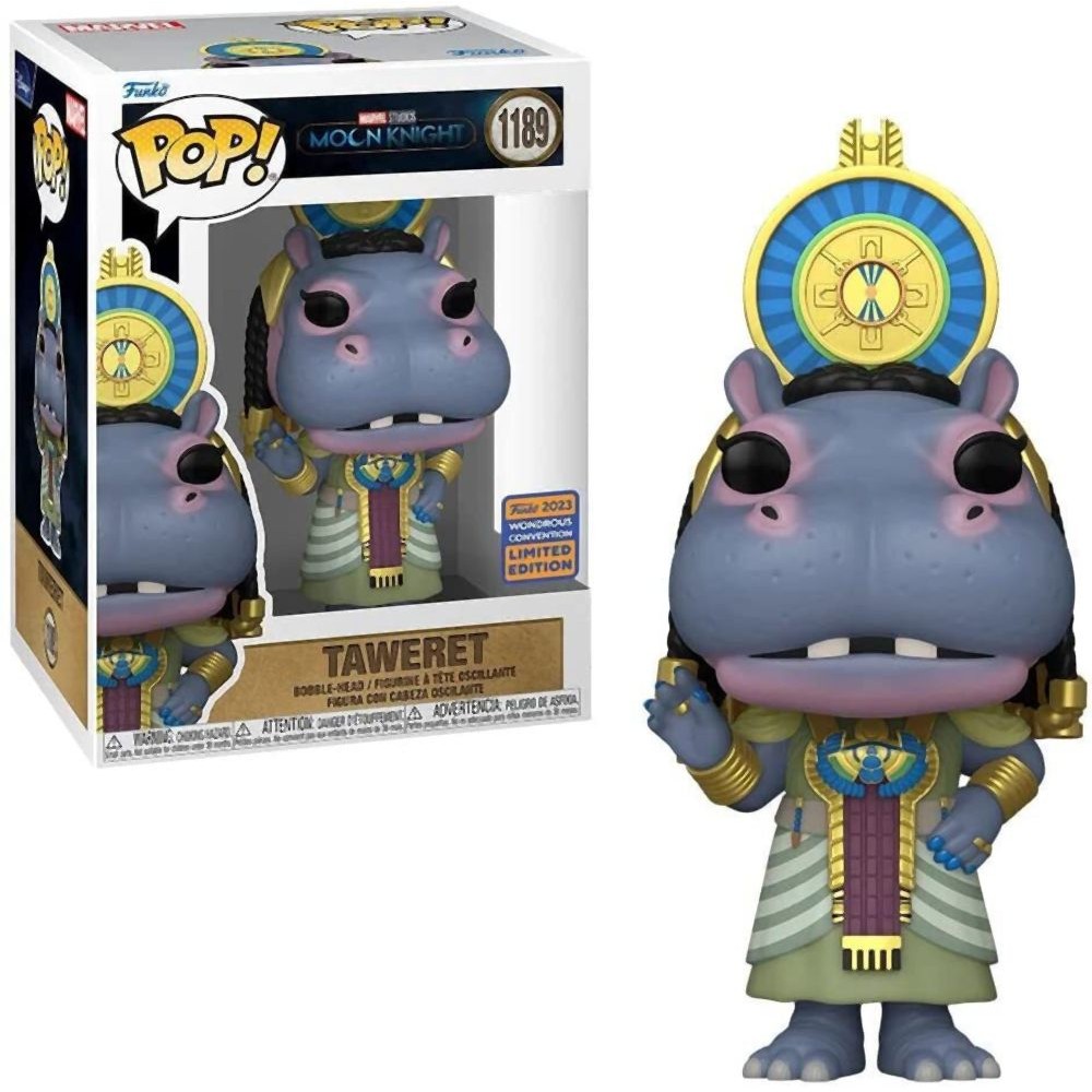 Funko Pop! Marvel: Moon Knight - Taweret (Convention Limited Edition) #1189 Bobble-Head Vinyl Figure