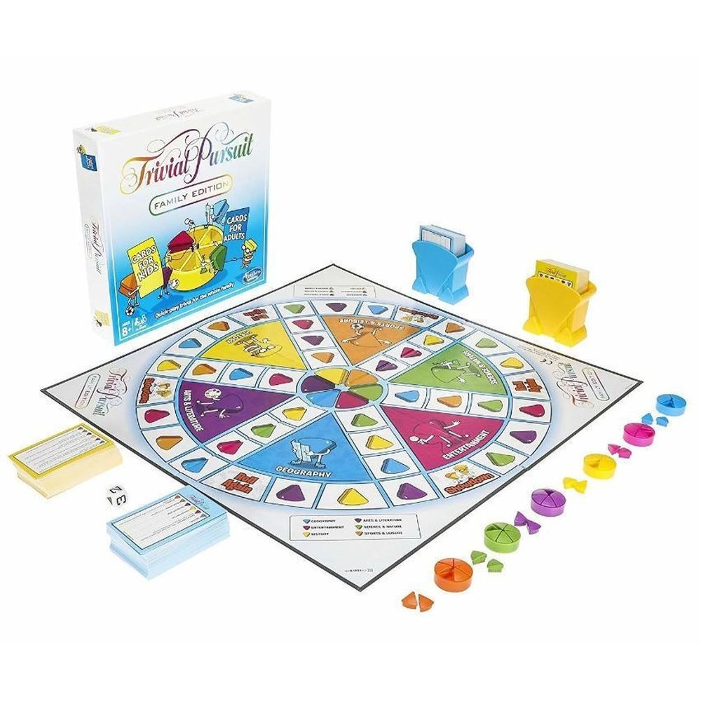 Hasbro Trivial Pursuit Family Edition - Board Game (English Language) (E1921102)