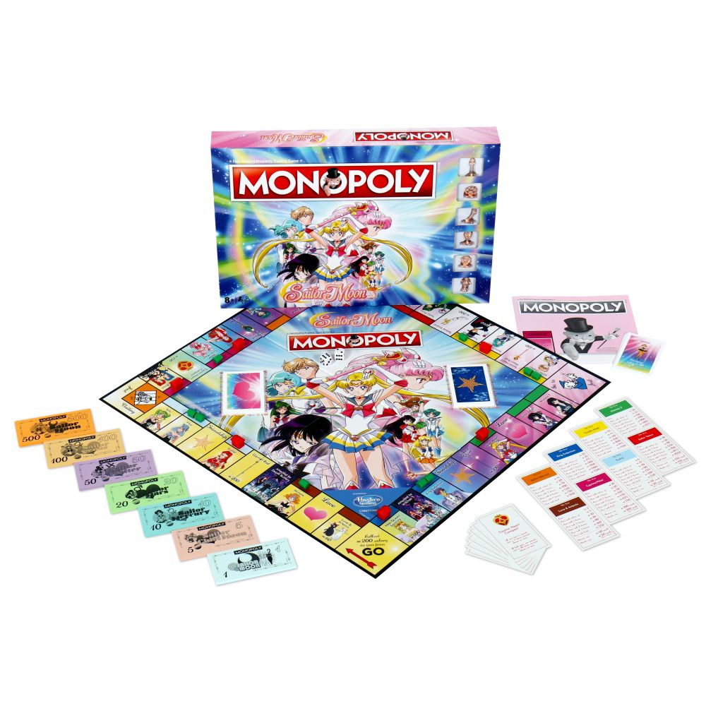 Winning Moves Monopoly: Sailor Moon Board Game (English Language) (036177)