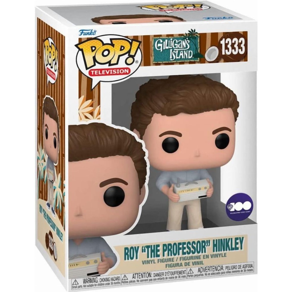 Funko Pop! Television: Gilligan’s Island - Roy "The Professor" Hinkley #1333 Vinyl Figure