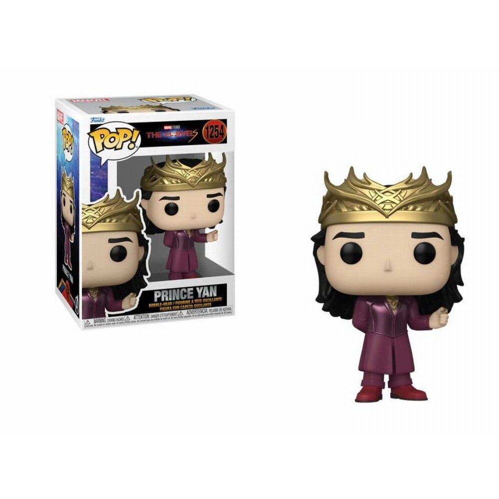 Funko Pop! The Marvels - Prince Yan #1254 Bobble-Head Vinyl Figure