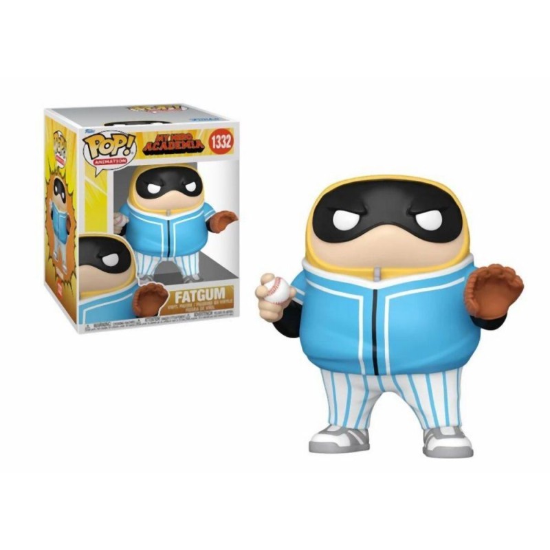 Funko Pop! Super Animation: My Hero Academia - Fatgum (Baseball) #1332 Vinyl Figure (6")