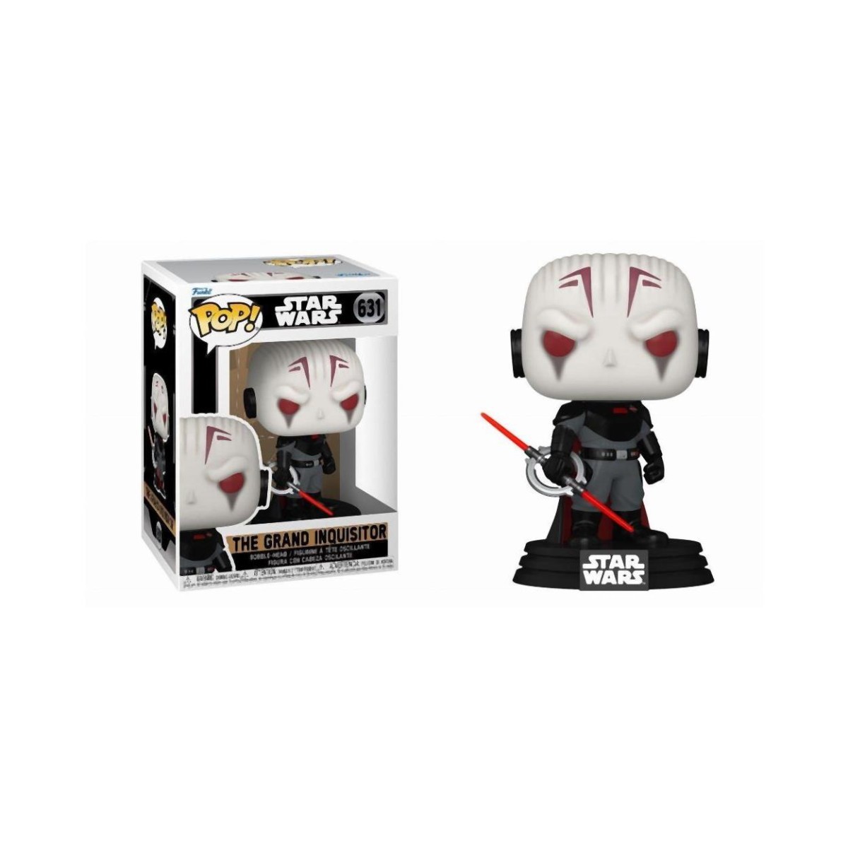 Funko Pop! Disney Star Wars: Obi-Wan Kenobi - The Grand Inquisitor #631 Bobble-Head Vinyl Figure