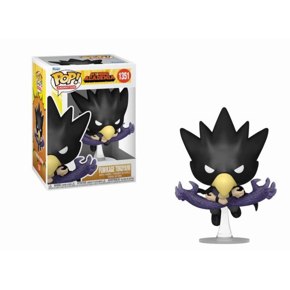 Funko Pop! Animation: My Hero Academia - Fumikage Tokoyami (FA) #1351 Vinyl Figure