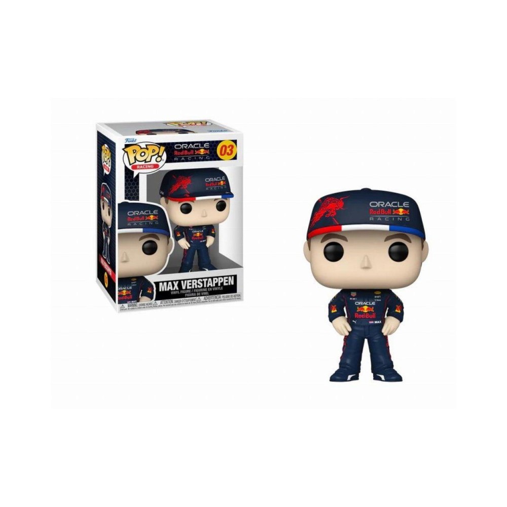 Funko Pop! Racing: Oracle Red Bull Racing - Max Verstappen #03 Vinyl Figure
