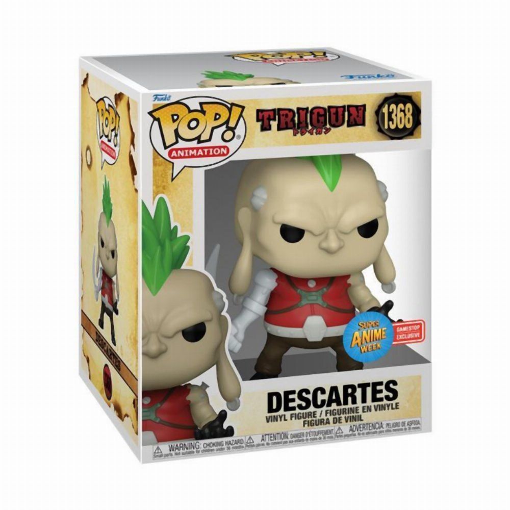 Funko Pop! Animation Super: Trigun - Descartes (Gamestop Exclusive) #1368 Vinyl Figure (6")