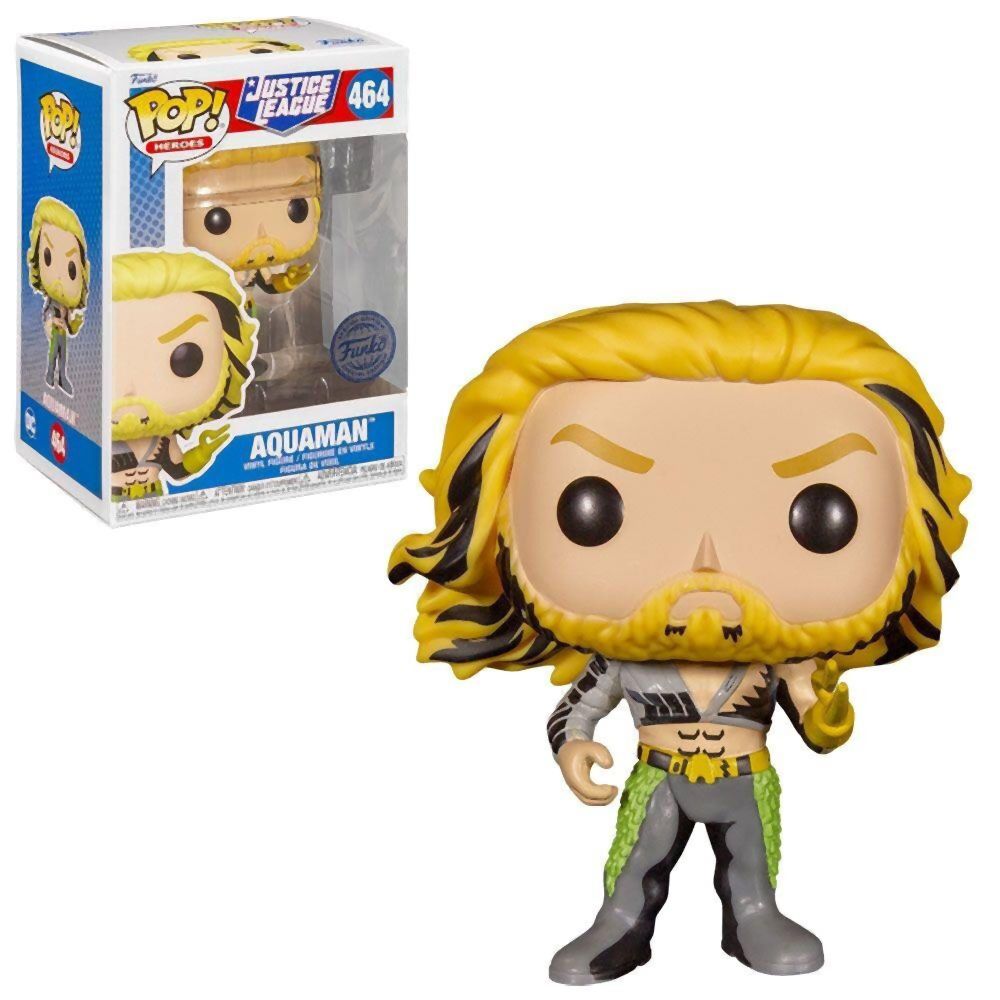 Funko Pop! Heroes DC: Justice League - Aquaman (Special Edition) #464 Vinyl Figure