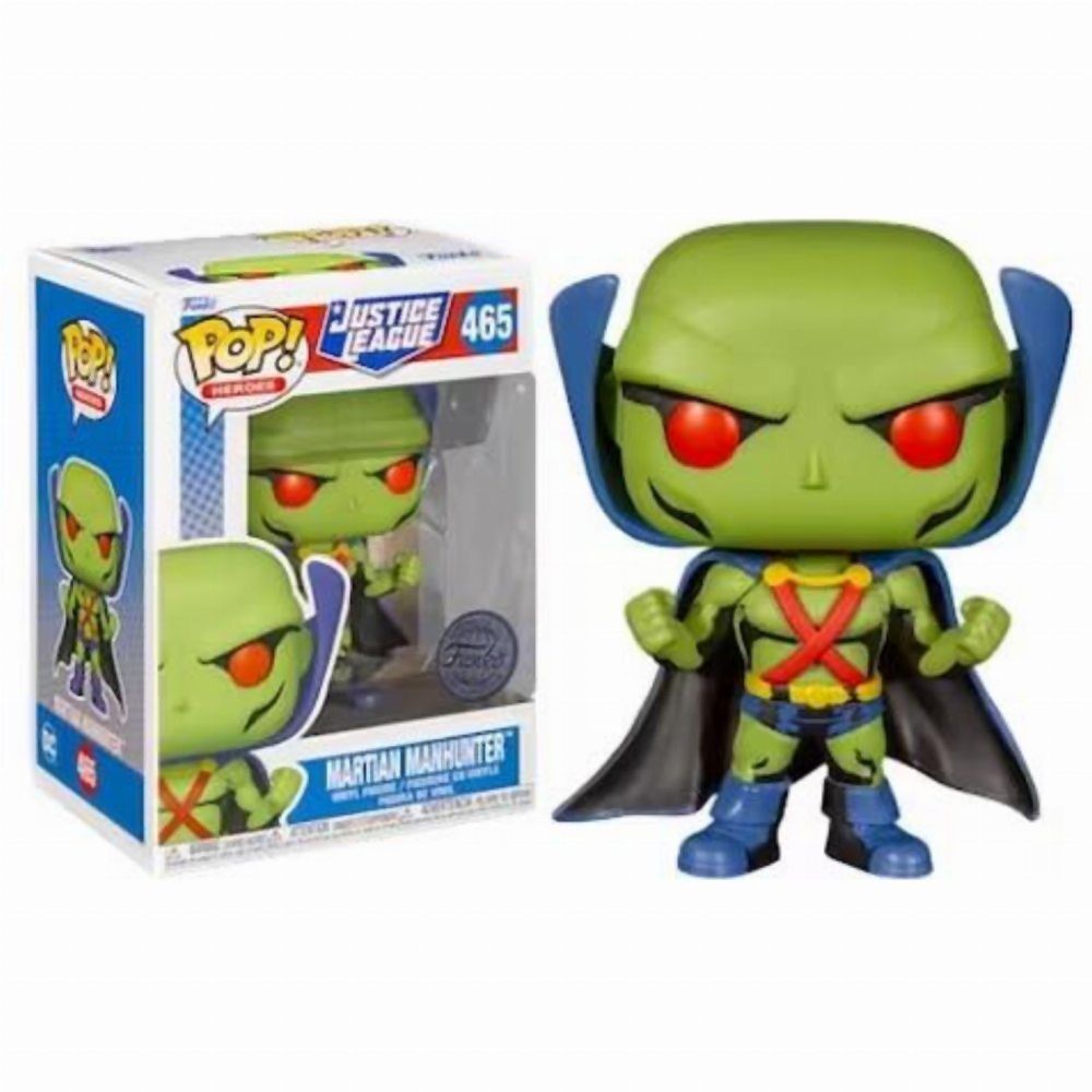 Funko Pop! Heroes DC: Justice League - Martian Manhunter (Special Edition) #465 Vinyl Figure