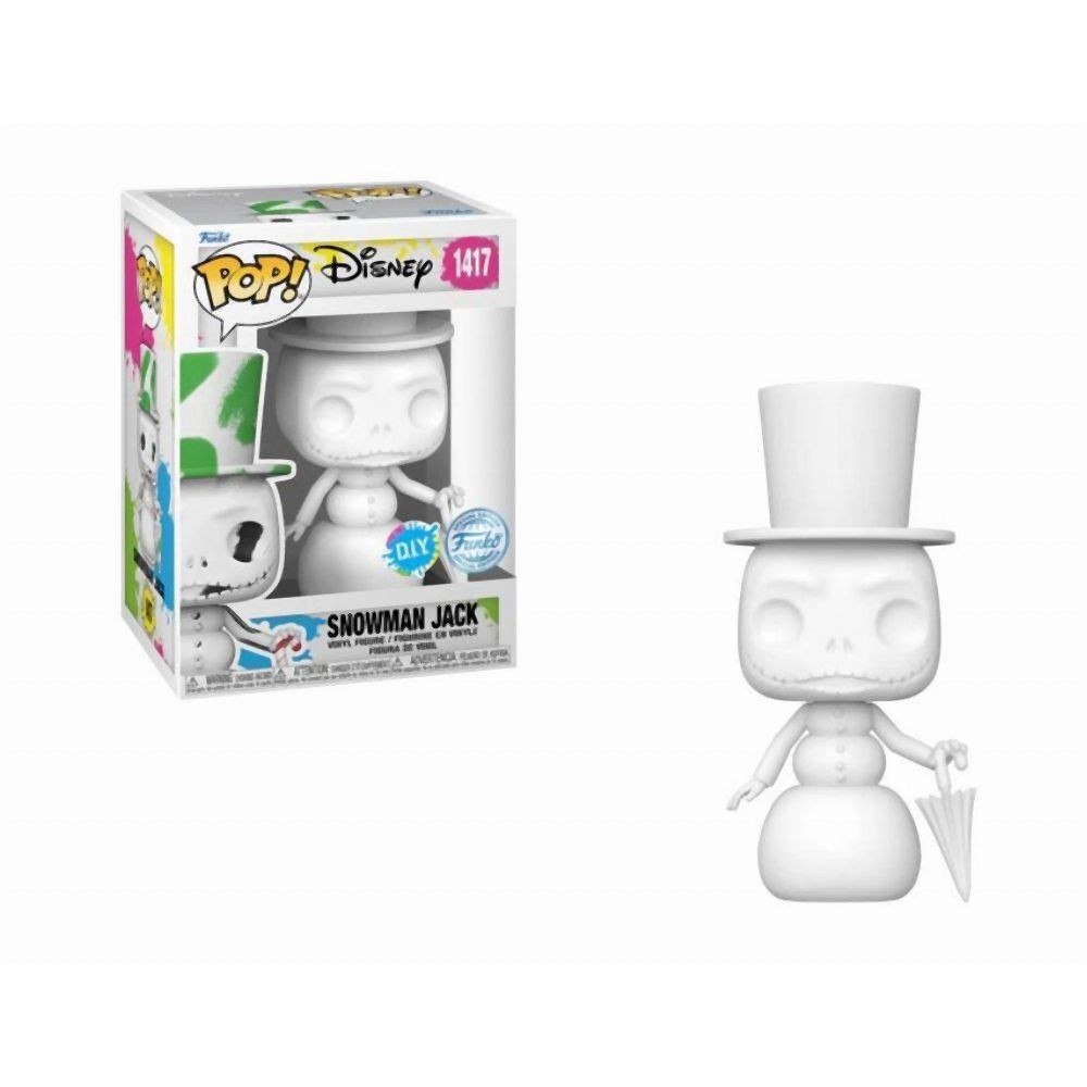 Funko Pop! Disney: The Nightmare Before Christmas - Snowman Jack (DIY) (White) (Special Edition) #1417 Vinyl Figure