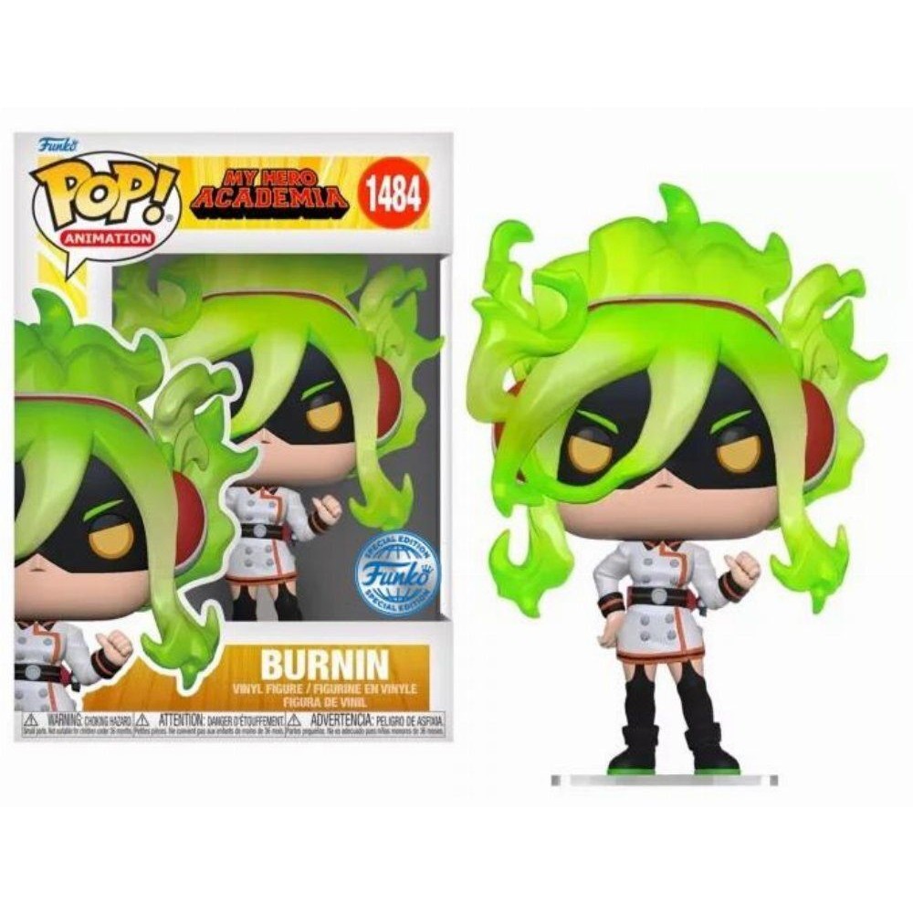Funko Pop! Animation: My Hero Academia - Burnin (Moe Kamiji) (Special Edition) #1484 Vinyl Figure