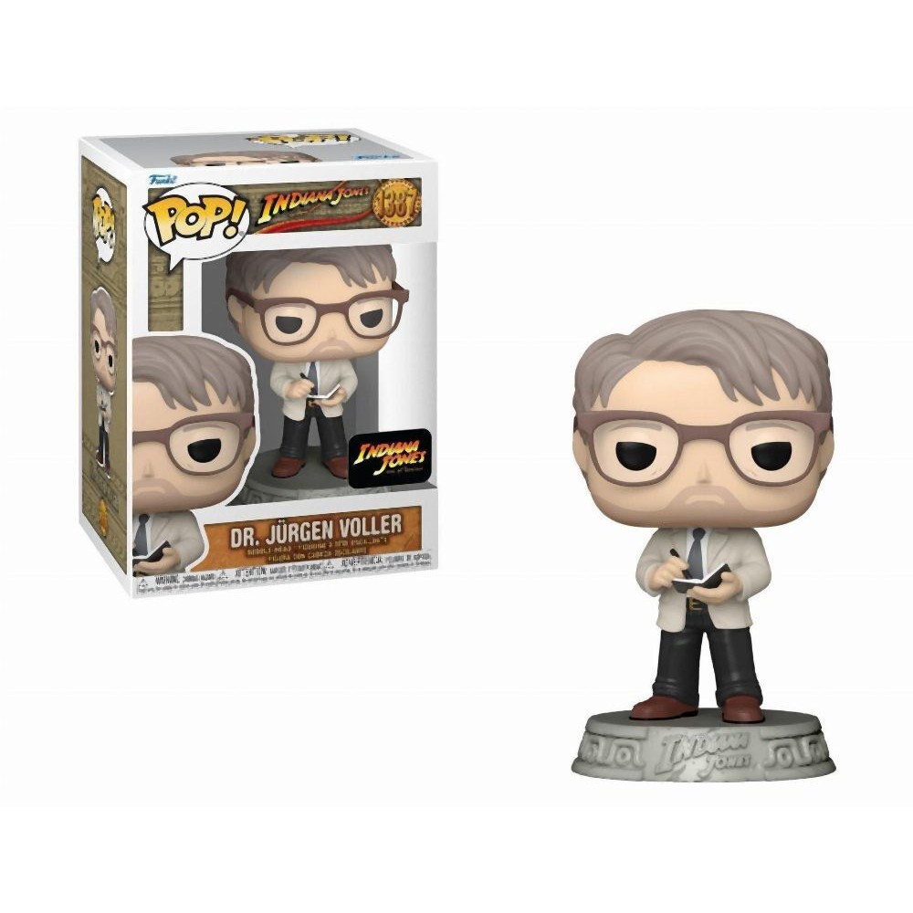 Funko Pop! Movies Disney: Indiana Jones - Dr. Jurgen Voller #1387 Vinyl Figure