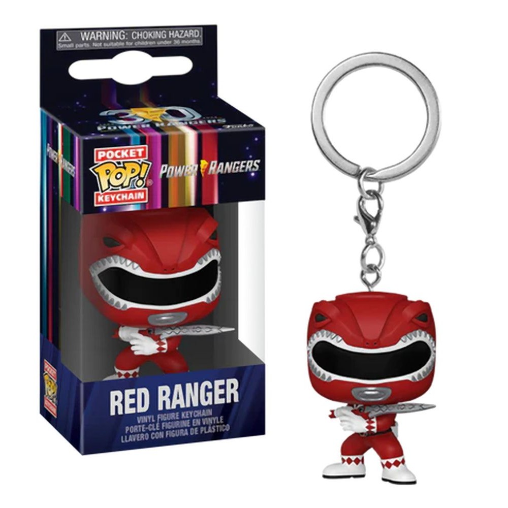 Funko Pocket Pop! Power Rangers - Red Ranger Vinyl Figure Keychain