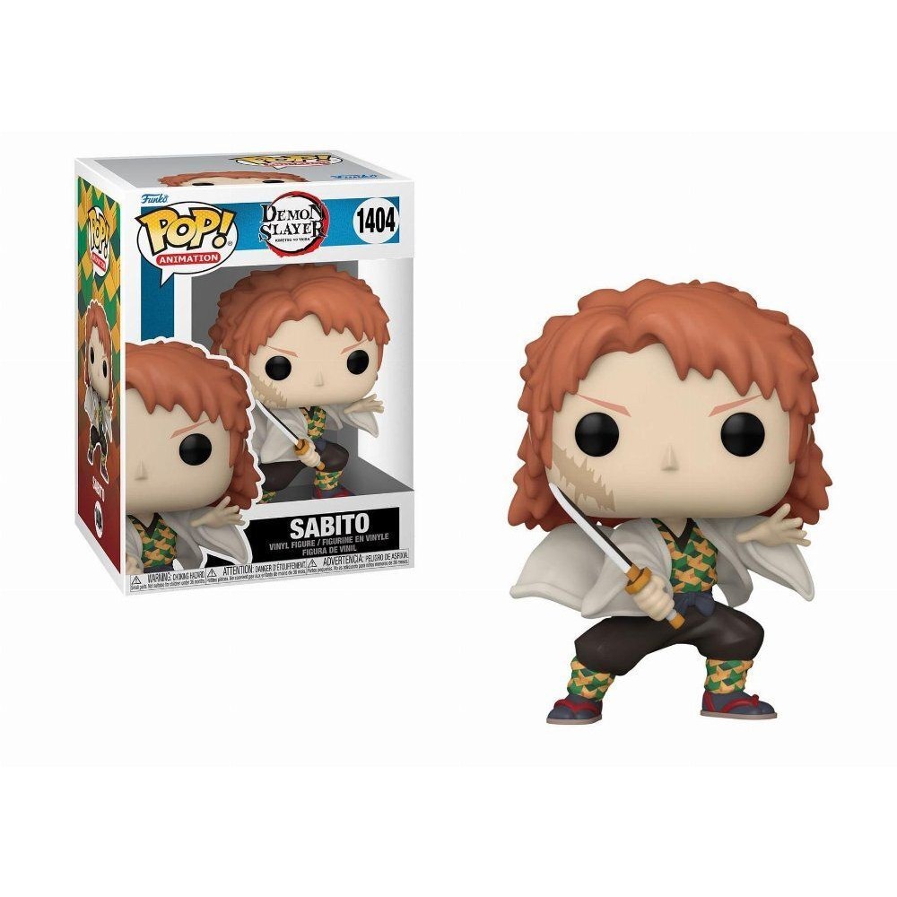 Funko Pop! Animation: Demon Slayer: Kimetsu No Yaiba - Sabito (No Mask) #1404 Vinyl Figure