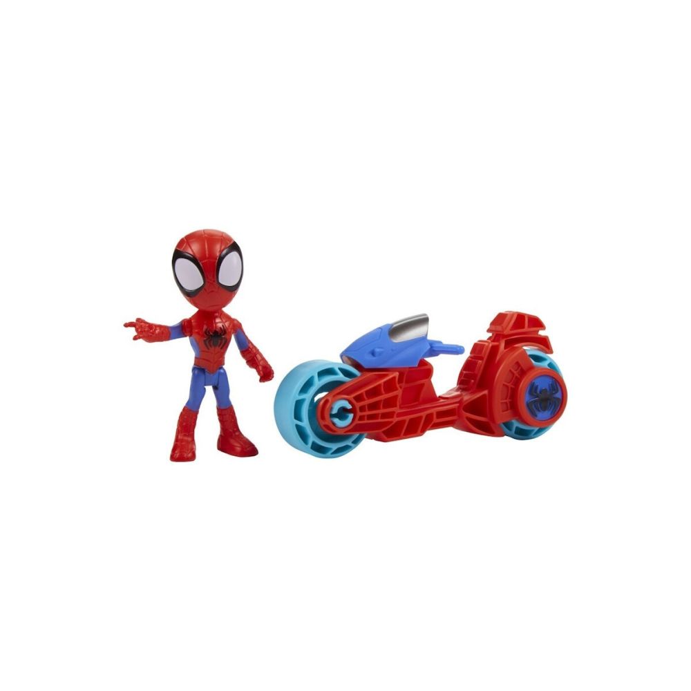 Hasbro Disney Junior Marvel: Spidey and his Amazing Friends - Spidey &amp; Motorcycle (F7459)