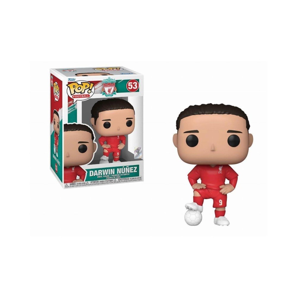 Funko Pop! Football: Liverpool FC - Darwin Nunez #53 Vinyl Figure Funko Pop! Football: Liverpool FC - Darwin Nunez #53 Vinyl Figure