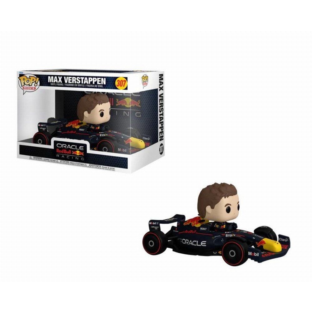 Funko Pop! Rides Super Deluxe: Oracle Red Bull Racing - Max Verstappen #307 Vinyl Figure