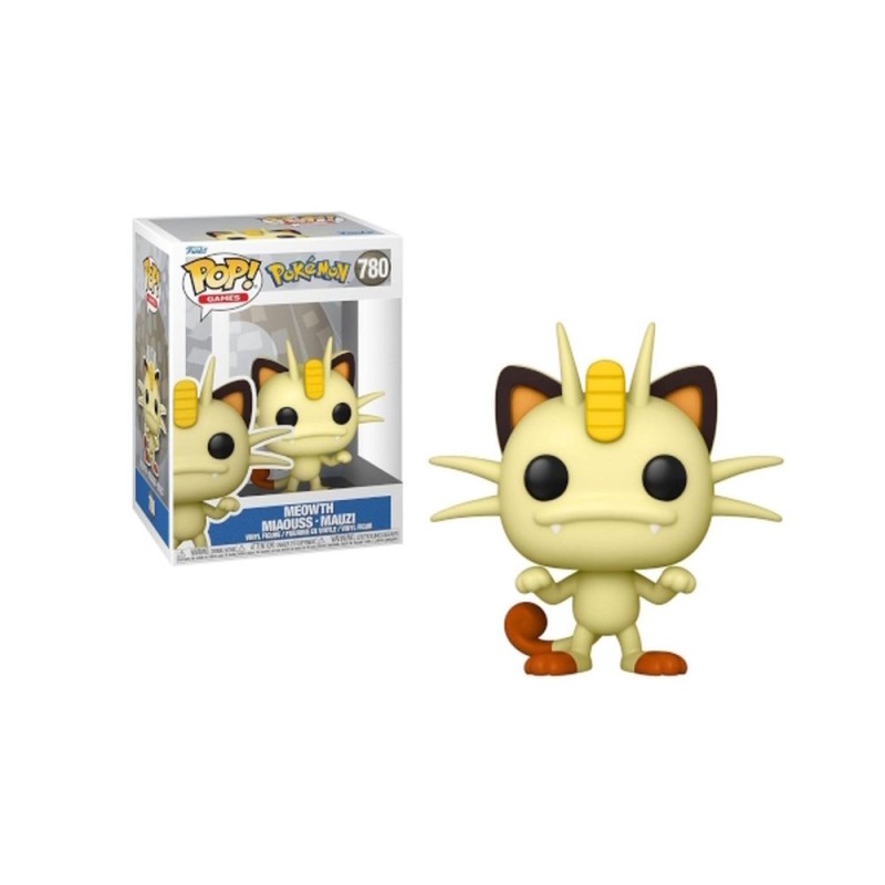 Funko Pop! Games: Pokemon - Meowth #780 Vinyl Figure