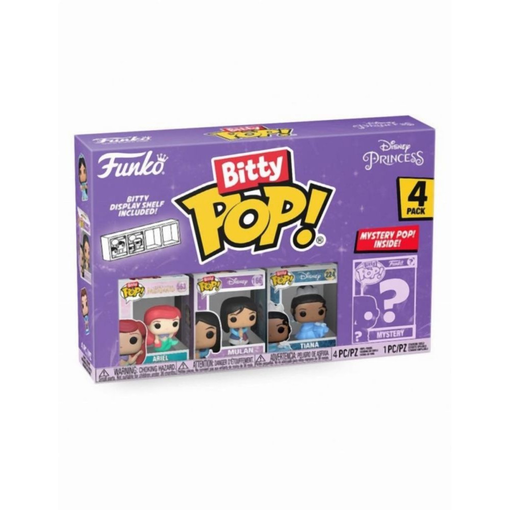 Funko Bitty Pop! 4-Pack: Disney Princesses - Ariel Vinyl Figures
