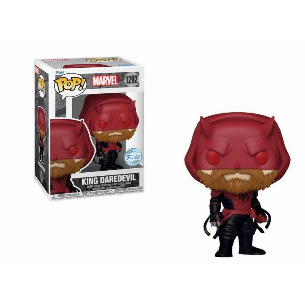 Funko Pop! Marvel - King Daredevil (Special Edition) #1292 Bobble-Head Vinyl Figure
