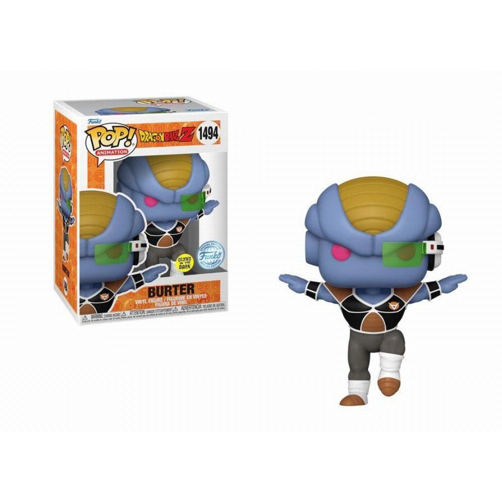 Funko Pop! Animation: Dragon Ball Z - Burter (Glows in the Dark) (Special Edition) #1494 Vinyl Figure
