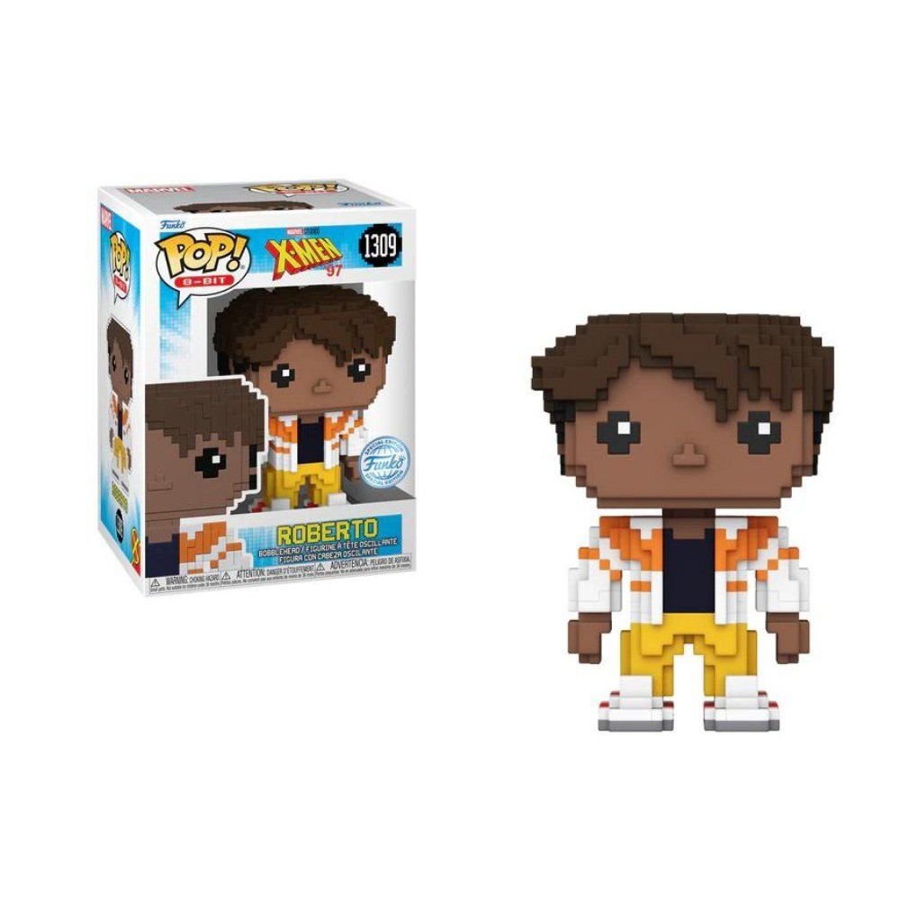 Funko Pop! 8-Bit: X-Men '97 - Roberto (Special Edition) #1309 Bobble-Head Vinyl Figure