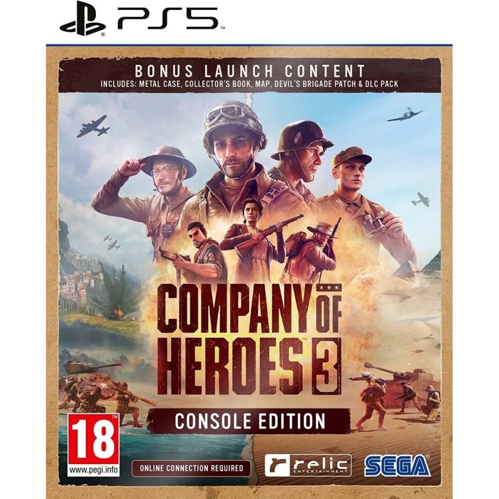 PS5 Company of Heroes 3 - Console Edition (Metal Case)