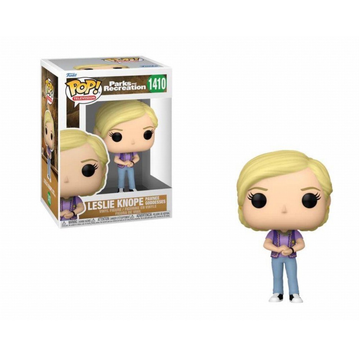 Funko Pop! Television: Parks and Recreation - Leslie Knope (Pawnee Goddess) #1410 Vinyl Figure