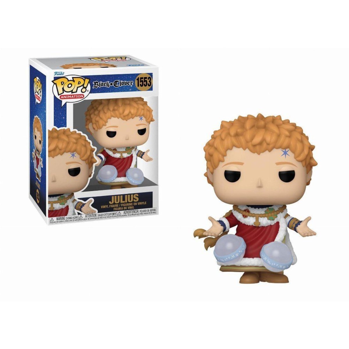 Funko Pop! Animation: Black Clover - Julius #1553 Vinyl Figure
